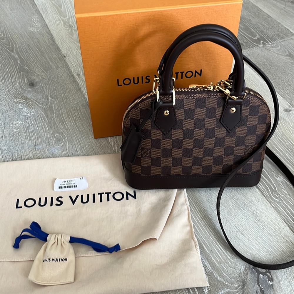 NWT Alma BB Damier